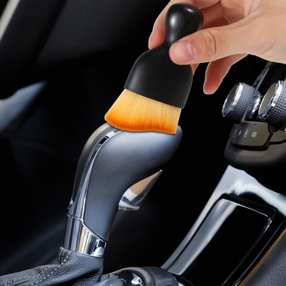 3Pcs Set Car Interior Cleaning Brushes Soft Detailing Duster Kit for Auto Truck