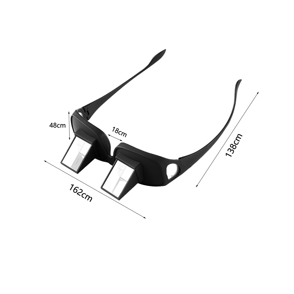 Prism Lazy Creative Eyeglasses Horizontal Lie Reading View Glasses Periscope Watch TV On Bed