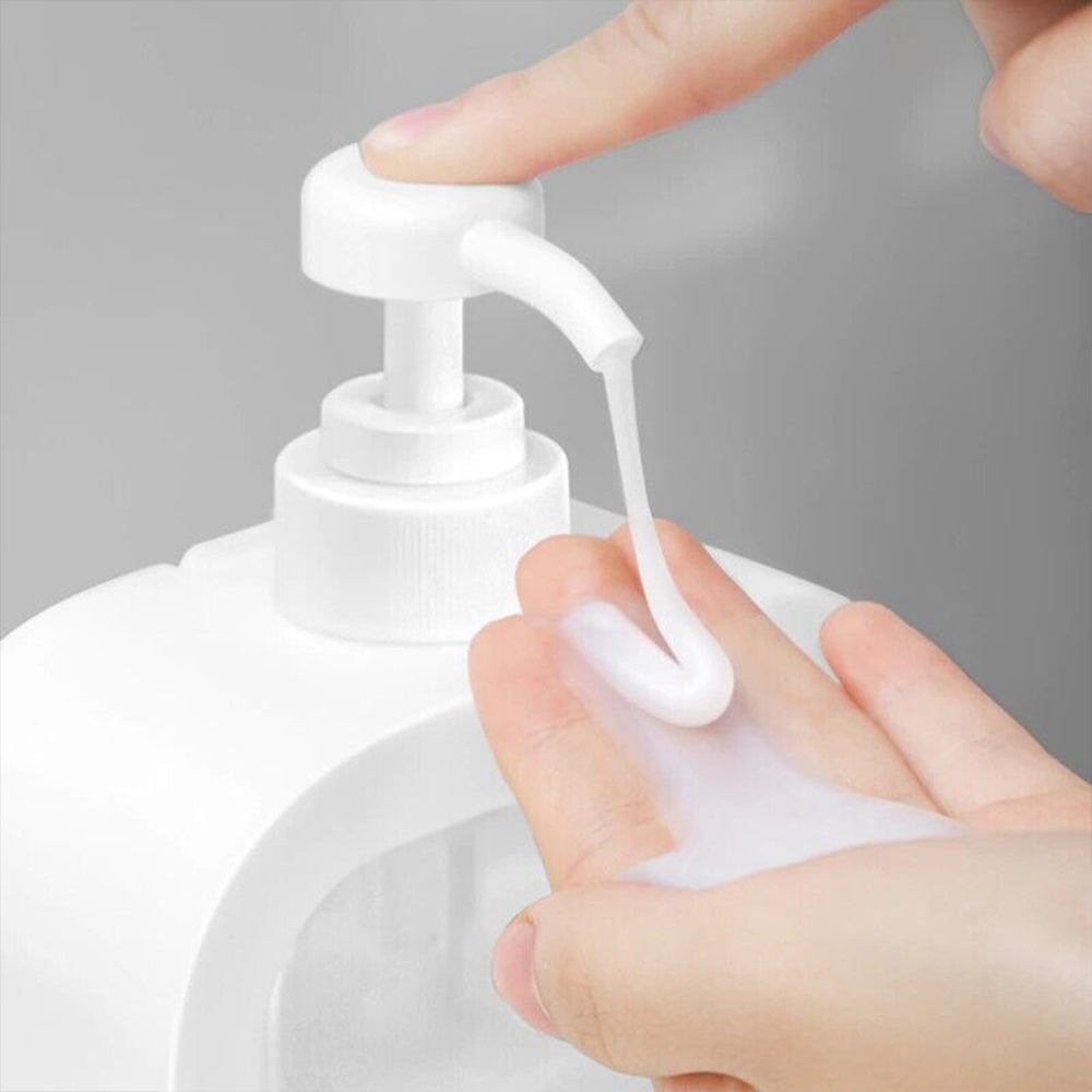 2Pcs Soap Dispenser 300/500ML Clear Empty Pump Lotion Bottles Portable Soap Dispensers Pressing Refillable Liquid Container