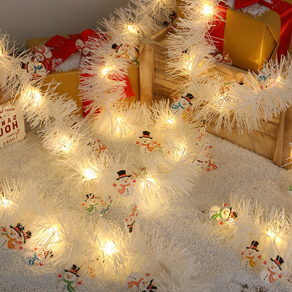 5M Christmas LED Garland ¨C 50 Warm White Lights for Indoor & Outdoor Tree Decoration Style 1