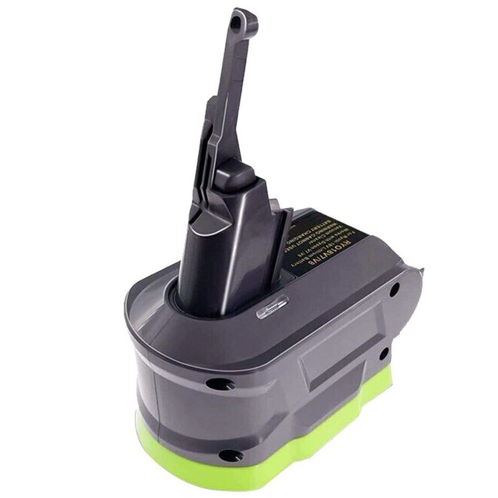 Replacement Battery Adapter Converter for Ryobi 18V Lithium Battery for v6 Dyson Vacuum Cleaner Accessories