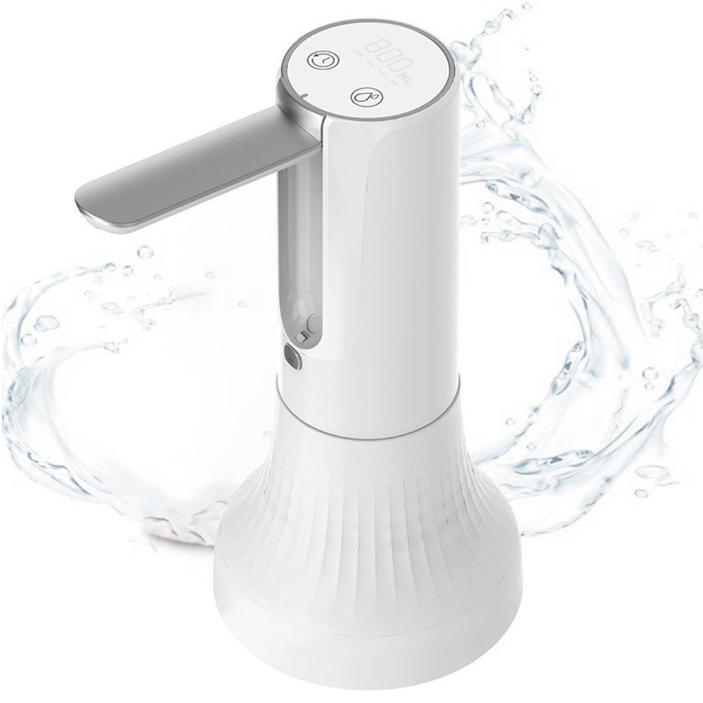 Digital Automatic Water Pump USB Rechargeable Water Dispenser White