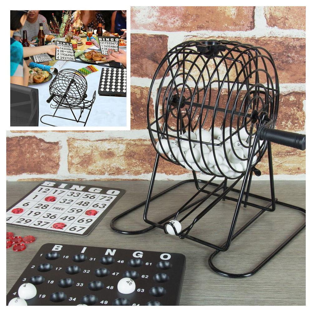 Family Bingo Game Set Bingo Machine Game for Large Groups Parties