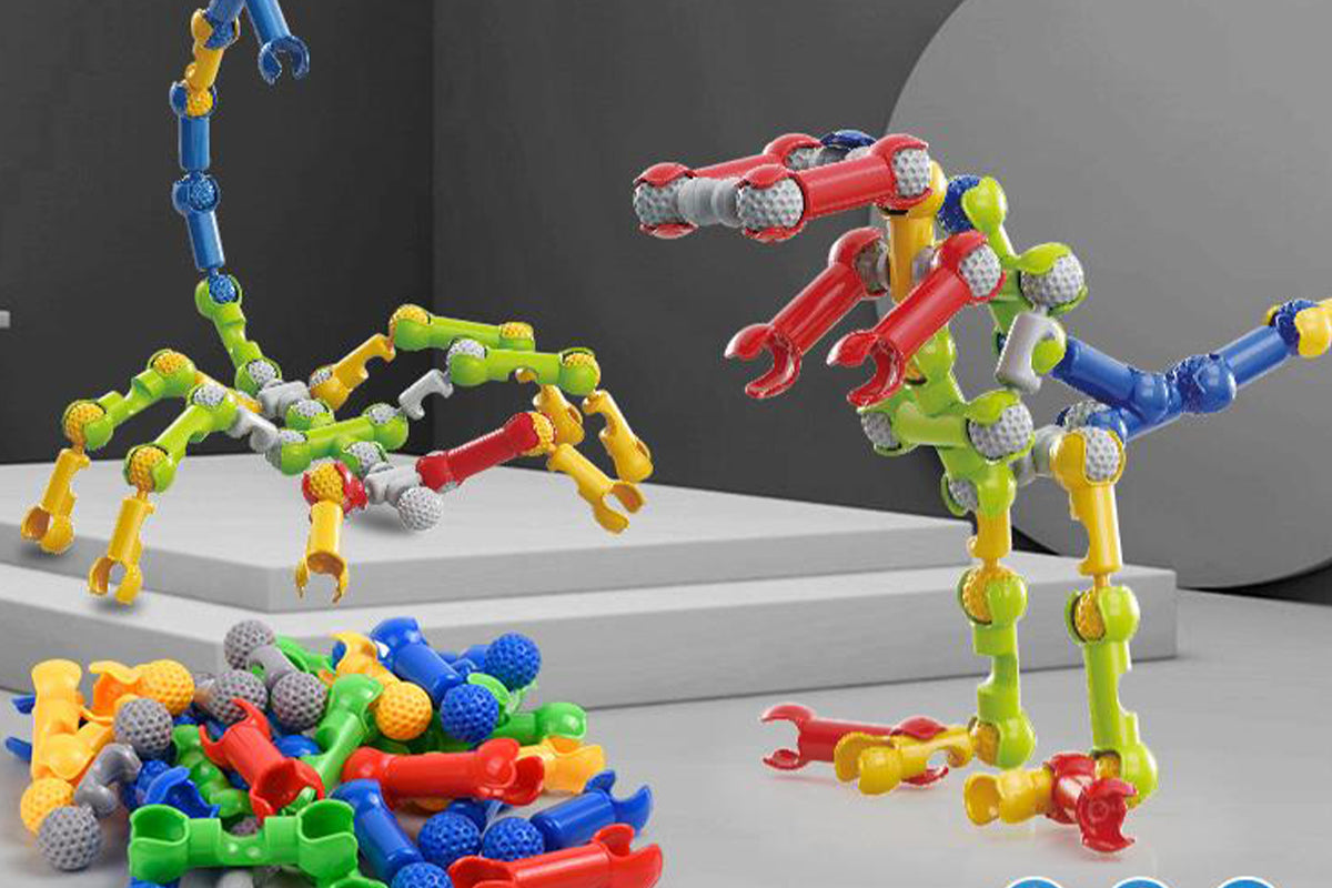 170Pcs Building Toys for Toy Box Storage Building Blocks Christmas Gifts Birthday Gifts for Boys Girls