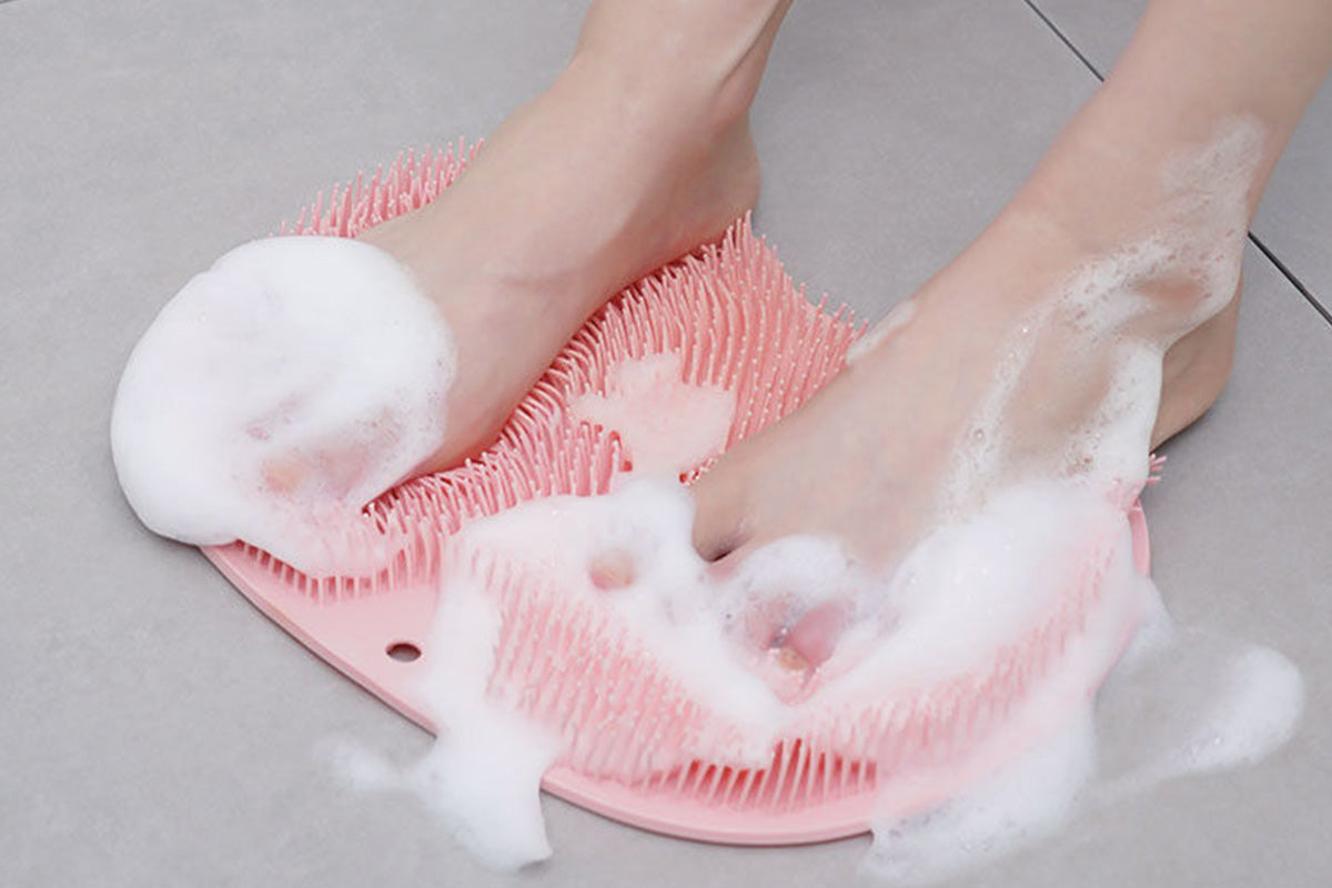 2 Pack Shower Foot Scrubber Mat