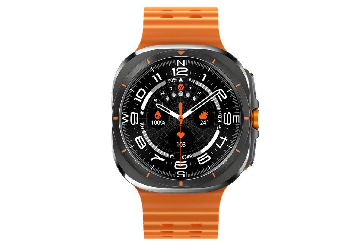 Smart Watch 1.43-Inch Fitness Watch with Heart Rate Sleep Monitor Blood Oxygen Sedentary Reminder OTA SOS Activity Tracker-Orange