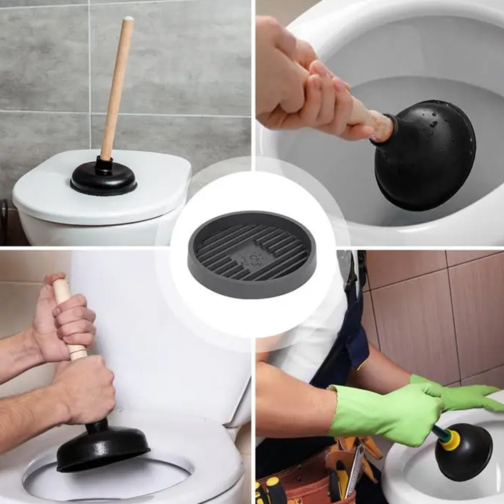 Plunger Tray Plunger Air Drying Mat for Toilet Plunger Toilet Plunger Holder