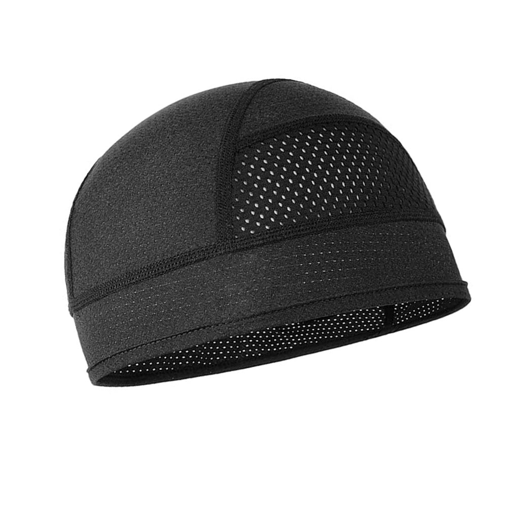 Skull Cap Helmet Liner �Cycling & Motorcycle Cap for Under Helmet Use Black