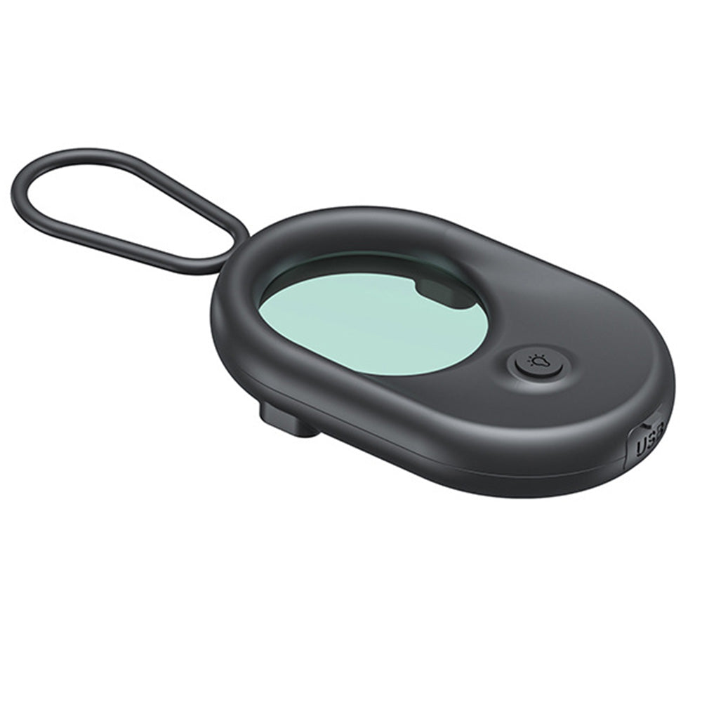 Hidden Camera Detector Anti-Spy Camera Finder Rechargeable Infrared Scanning for Hotel Home Office Car Black