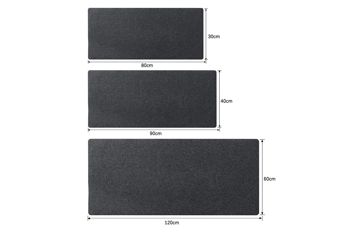 Large Felt Desk Mat Non Slip Keyboard and Mouse Pad Desk Protector for Computer Office Home
