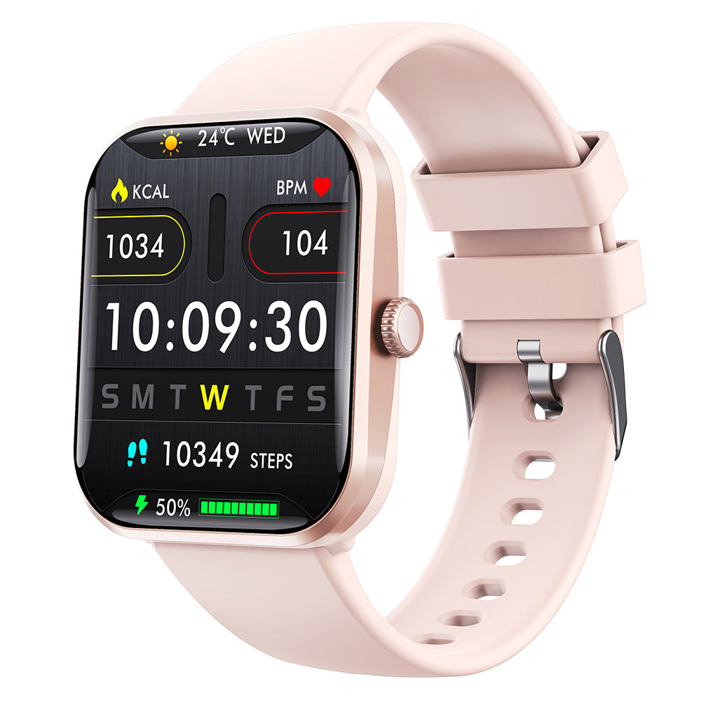 Bluetooth Smart Watch Water-Resistant Sport Activity Tracker Blood Pressure Sleep Monitor Style 2
