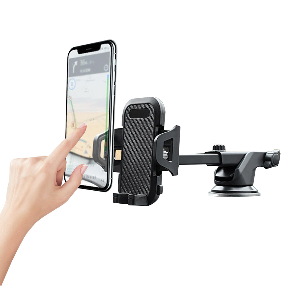 Universal Car Phone Holder Suction Cup Mount Hands-Free Car Phone Stand