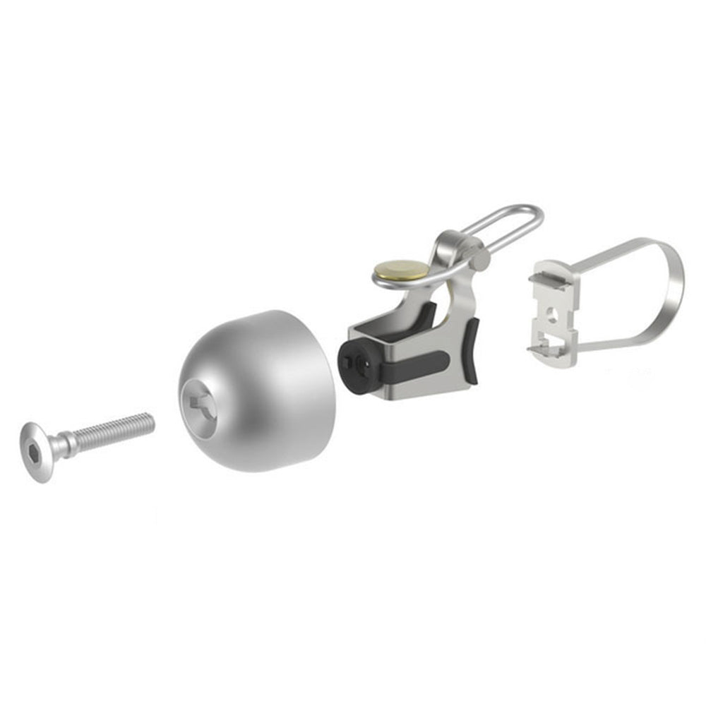 Retro Bike Bell Copper Crisp Cycling Bicycle Handlebar Bell Alarm Ring Sliver