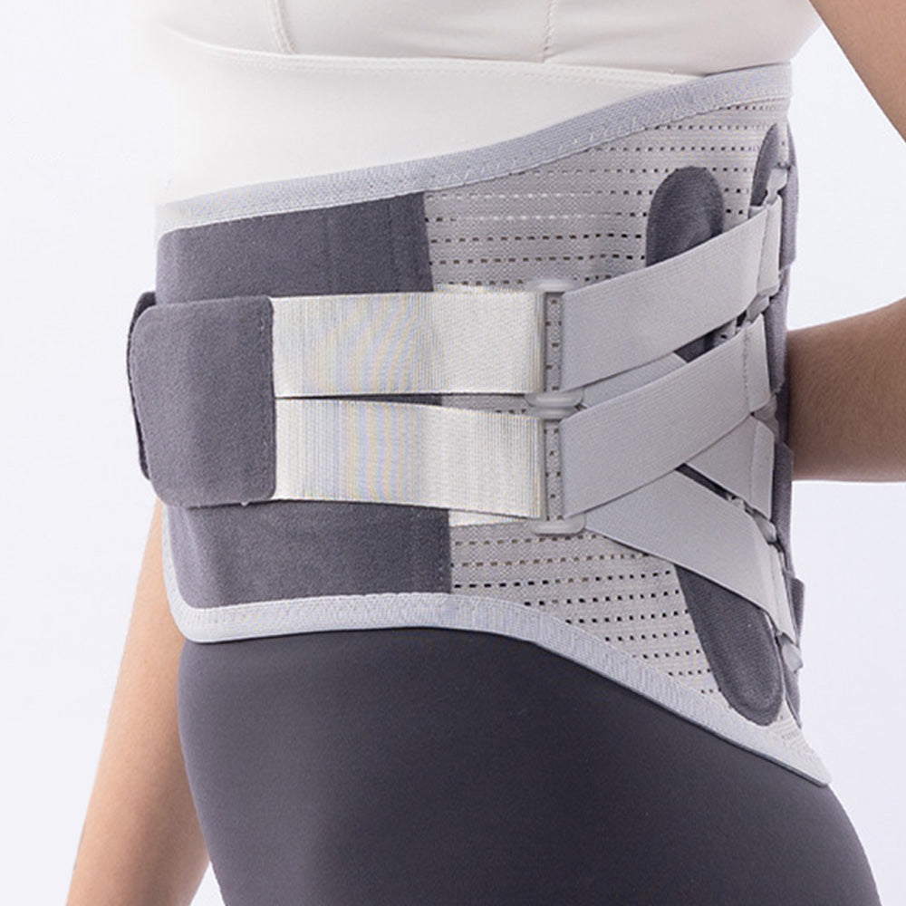 Adjustable Lumbar Brace Waist Support Belt for Long Sitting Workout