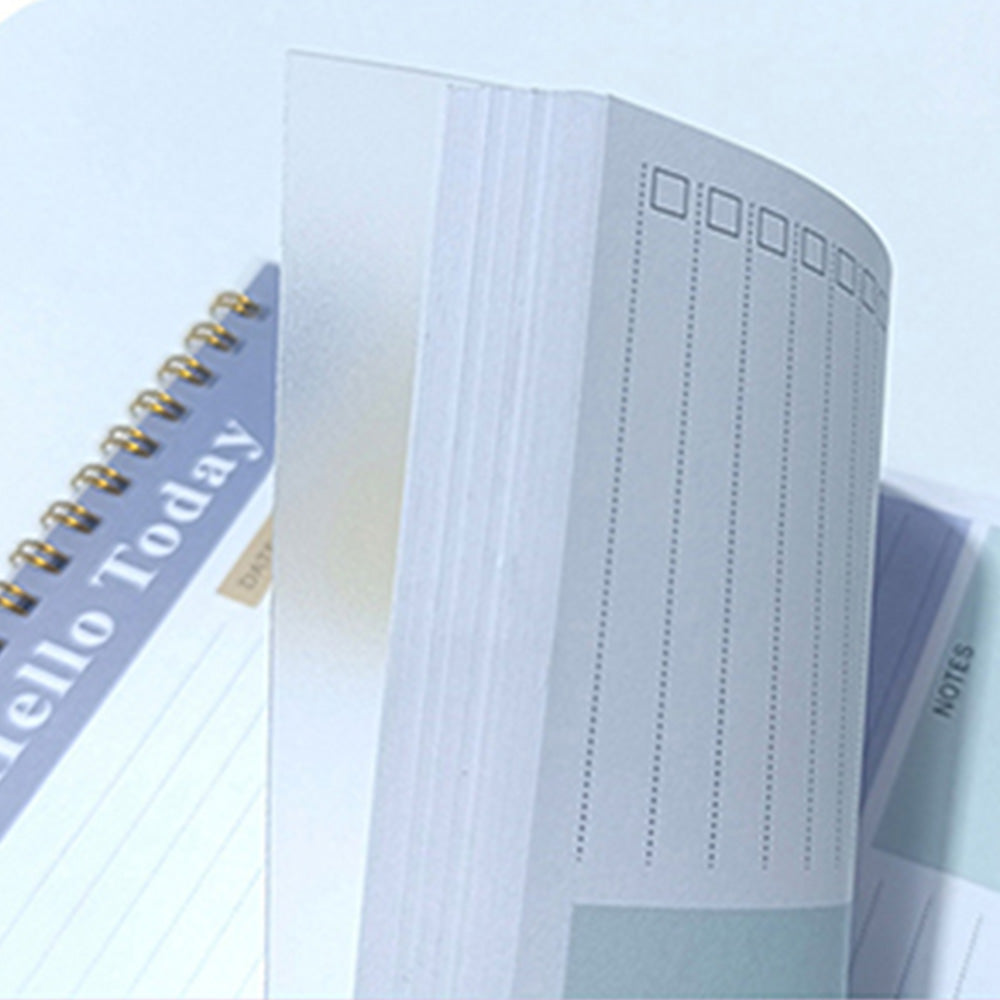 A5 To Do List Notepad 52 Sheets Tear Off Daily Planner Checklist Notebook for Tasks Goal Achievement Purple