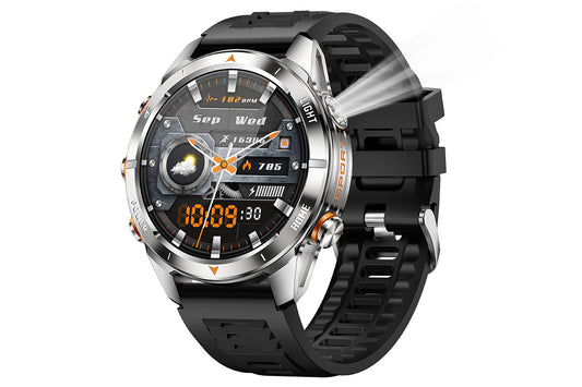 Smart Watch Fitness Tracker with Call Function 100 Sport Modes Heart Rate Sleep Monitor-Silver