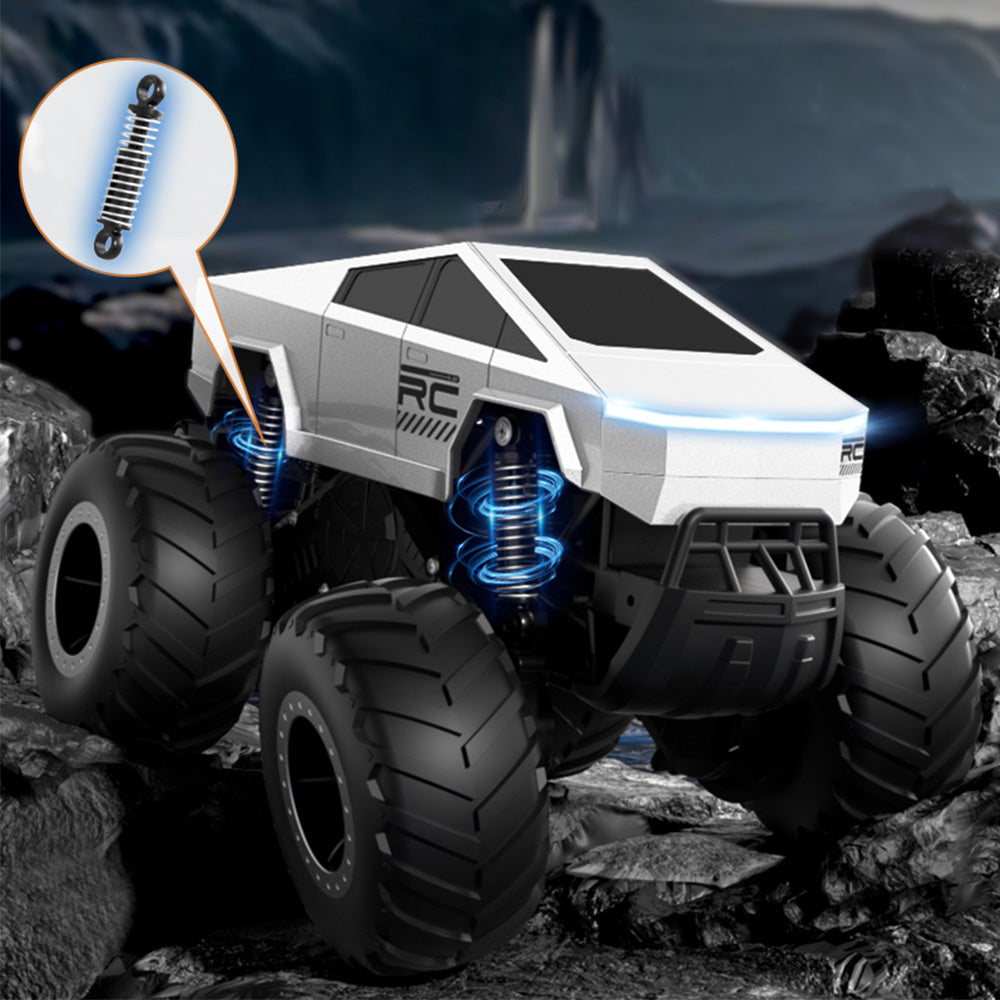 2.4GHz Remote Control Car Toy 4WD All Terrain RC Off-Road Pick-Up Truck Toy