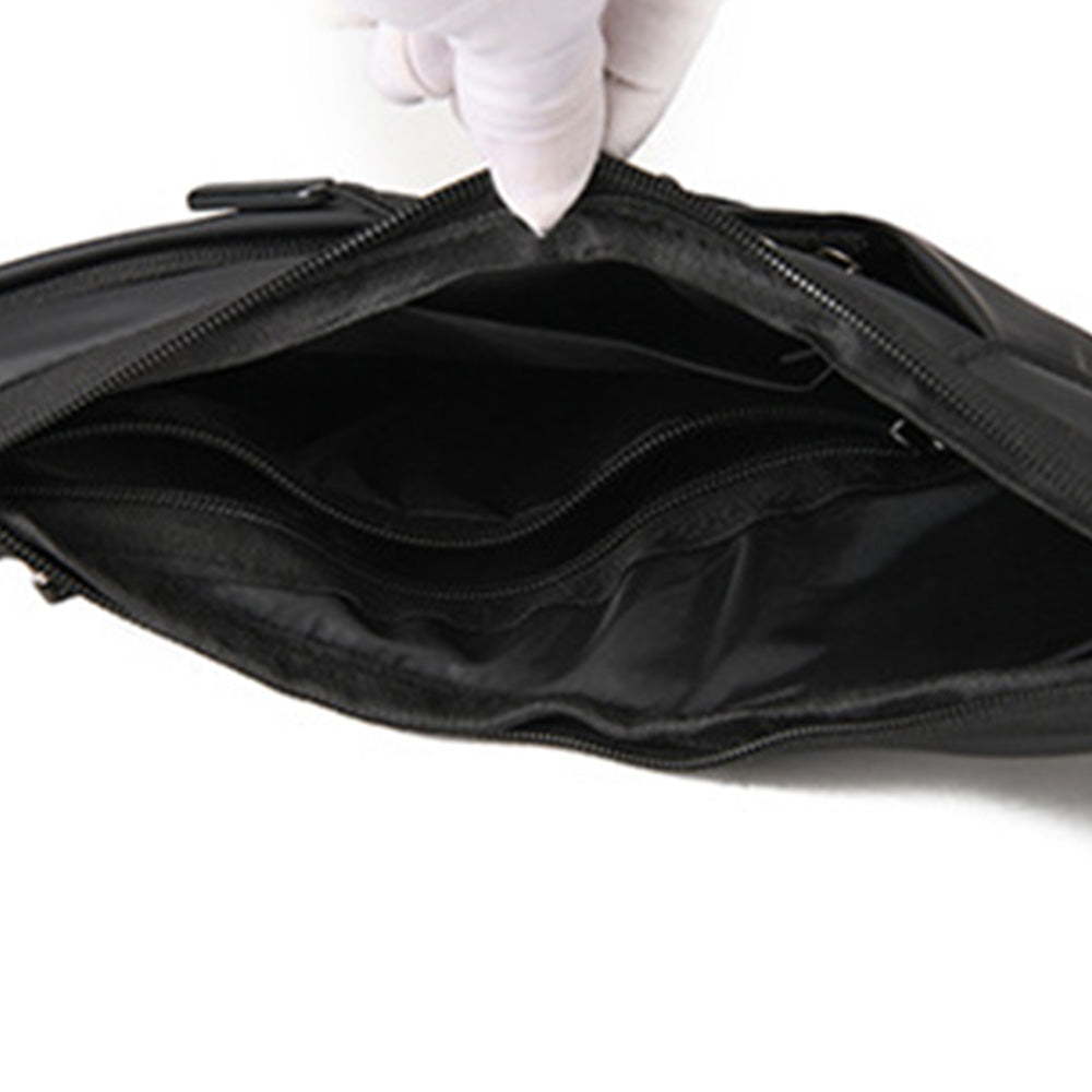 Anti Theft Travel Crossbody Bag Multi-Pocket Shoulder Bag Black