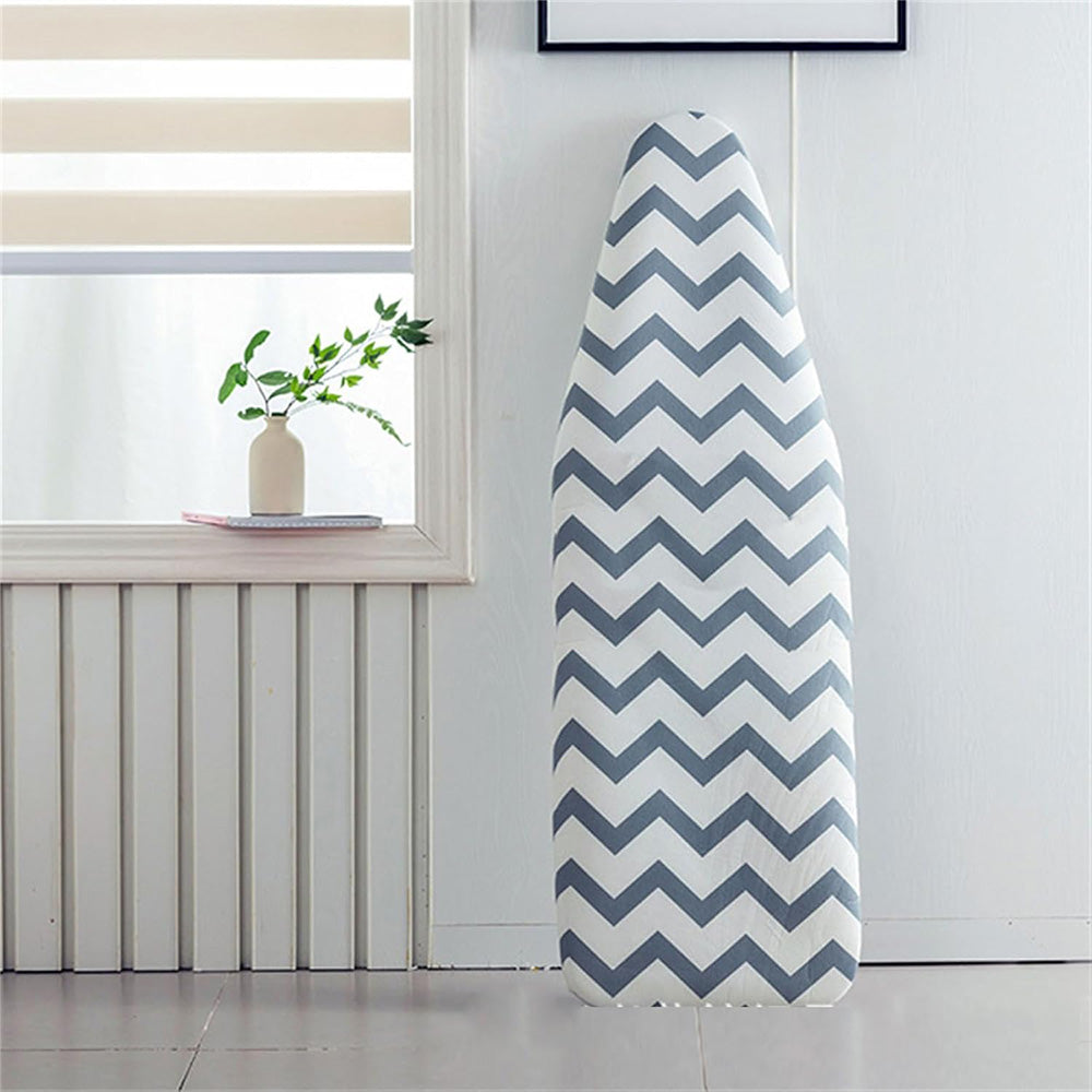 Heat Retaining Felt Ironing Board Cover Easy Fitted Elastic Edge-Waves