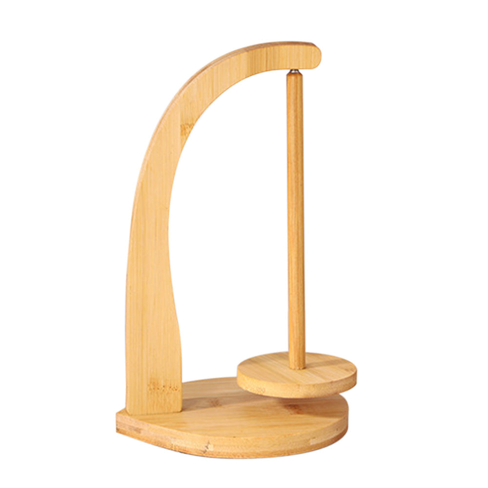 Wooden Yarn Holder for Knitting with Magnetic Spinner Style 2