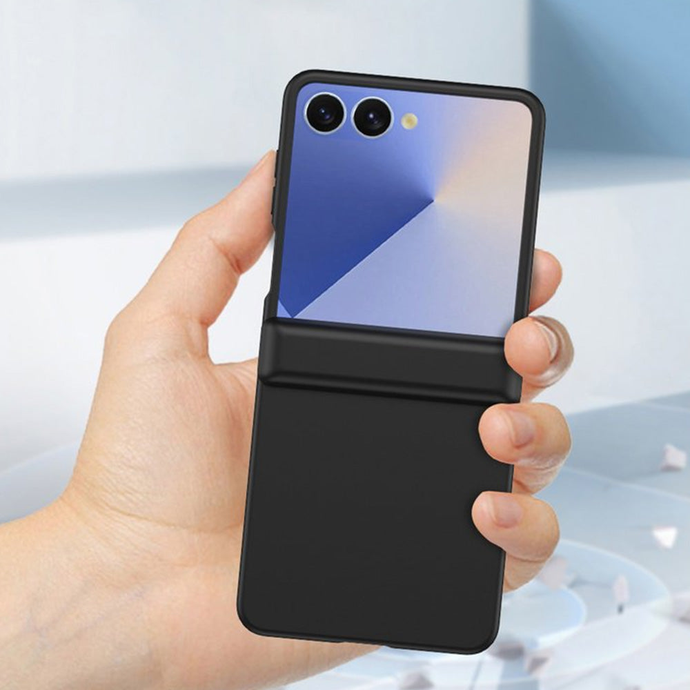 Case and Screen Protector for Samsung Galaxy Z Flip 8 - Black