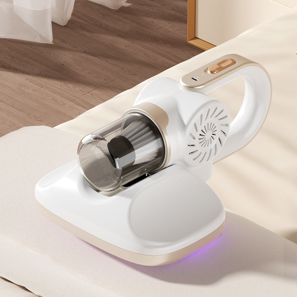 3-in-1 Wireless Handheld Vacuum Cleaner Household Bed Mite Removal Car Vacuum Cleaner White