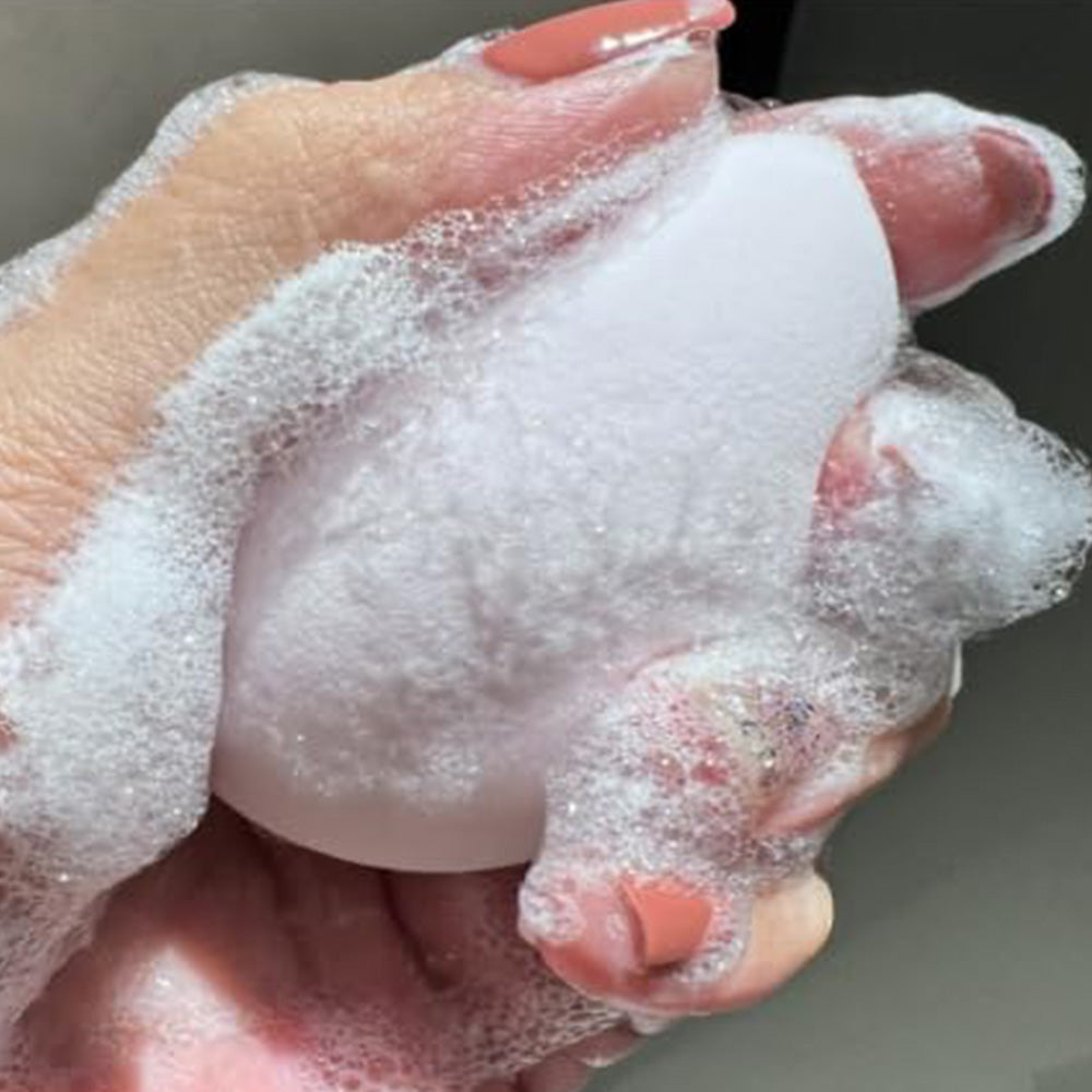 Makeup Sponge Set with Case Triangle Puff for Liquid Cream Powder-14 Piece Set