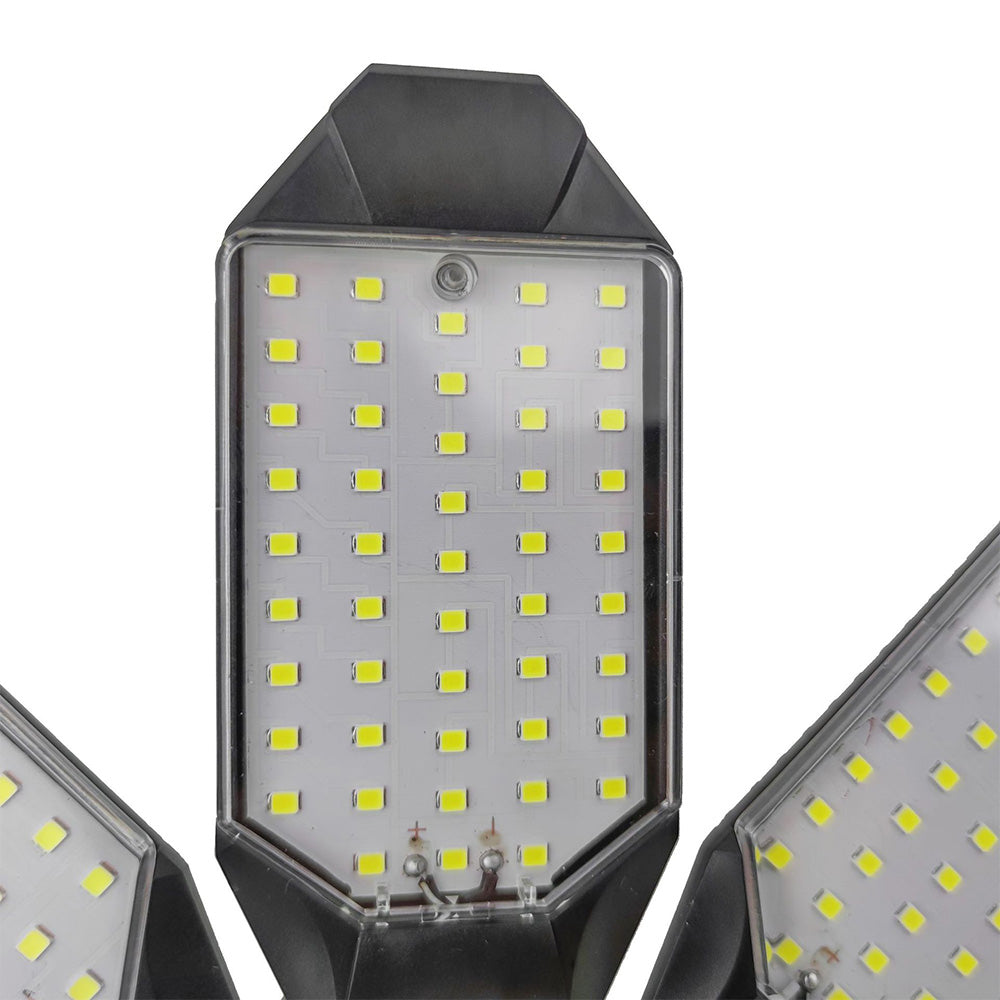 Foldable 8-Panel Garage Ceiling Light for Shop Workshop Warehouse