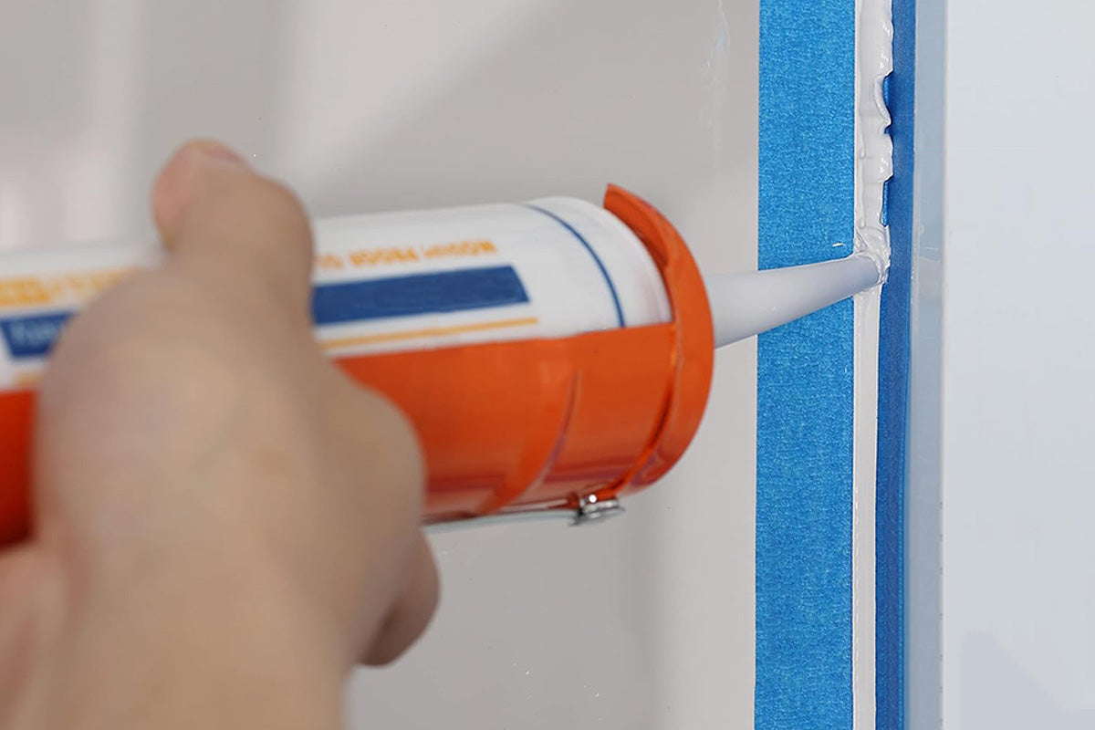Manual Caulking Gun 10:1 Thrust Ratio No Drip Sealant Application Tool