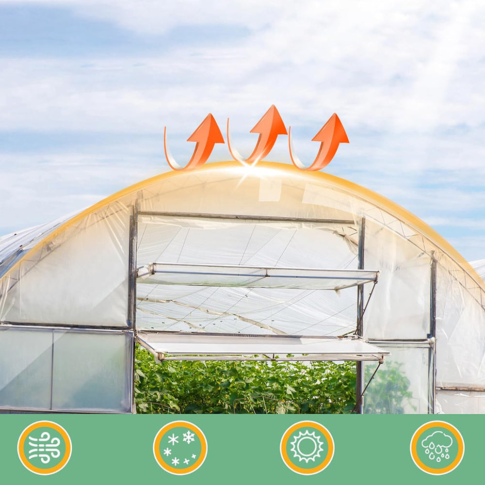 Greenhouse Plastic Cover 2x10m PE Film for Garden Vegetable Tunnel