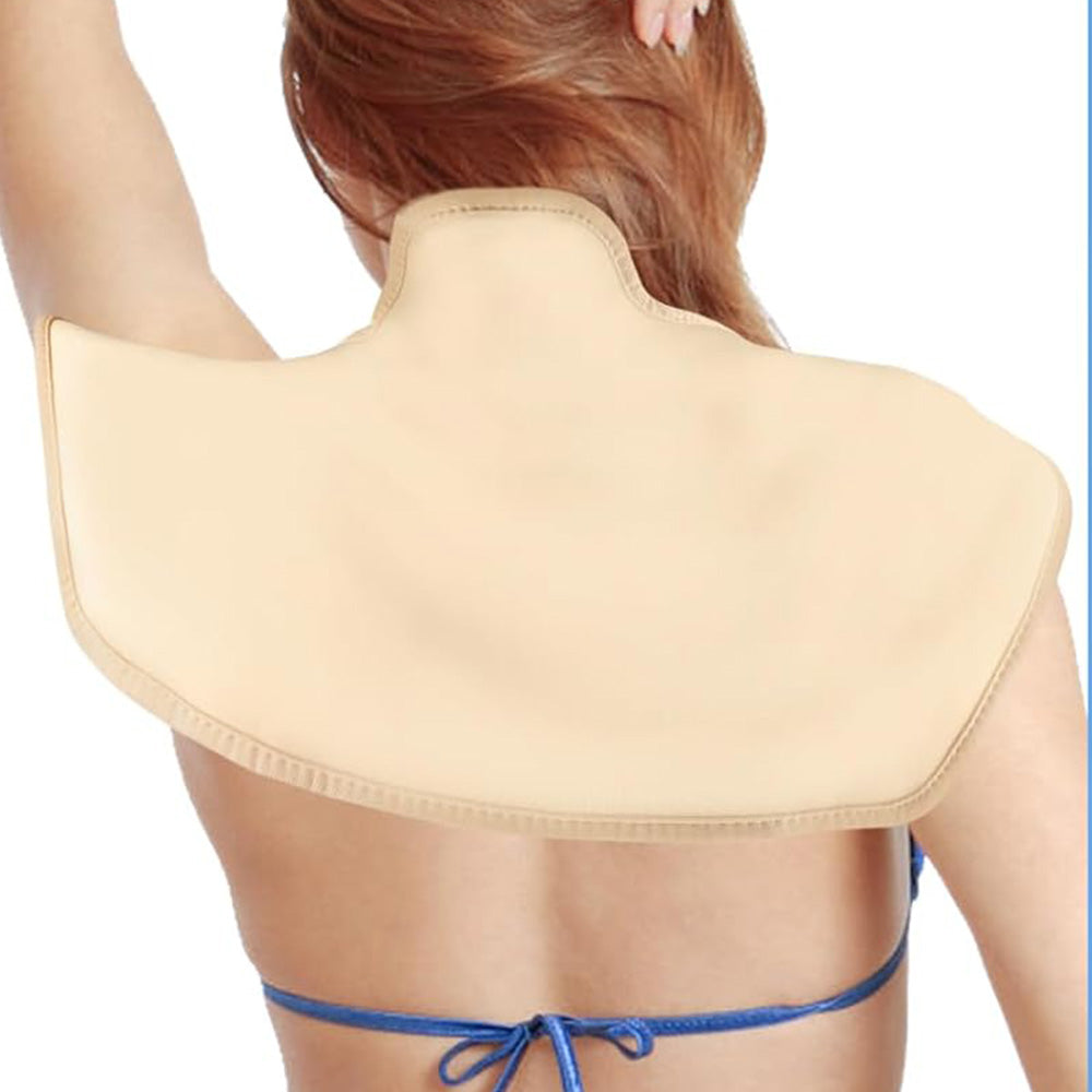 10Pcs Set Reusable Castor Oil Pack Wraps with Adjustable Elastic Straps for Neck Shoulder Chest Waist Knee Feet