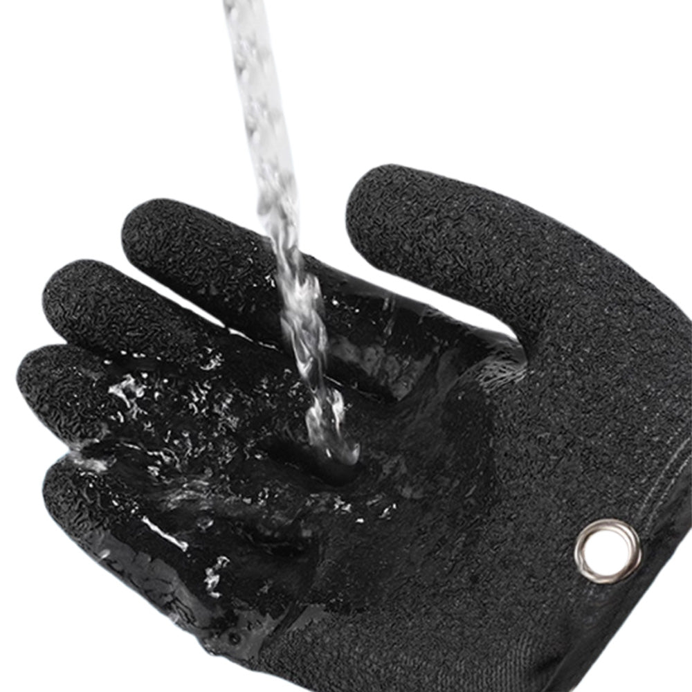 Pair of Fishing Catching Gloves Non-Slip Puncture-proof Protective Gloves