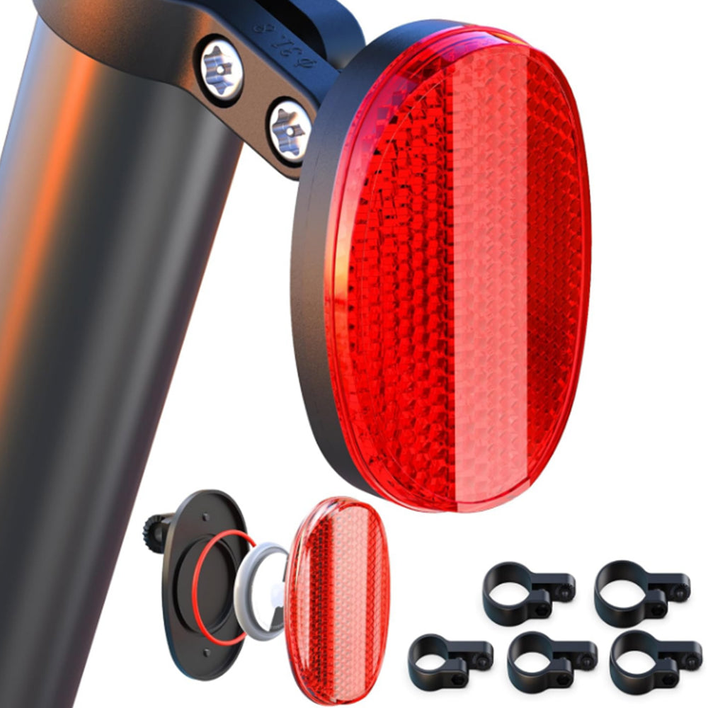 For Airtag Bike Reflector Taillight Anti-Theft Hidden Bike Mount