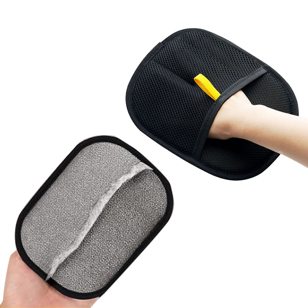 2Pcs Pet Electrostatic Hair Removal Gloves Reusable Grooming Tools