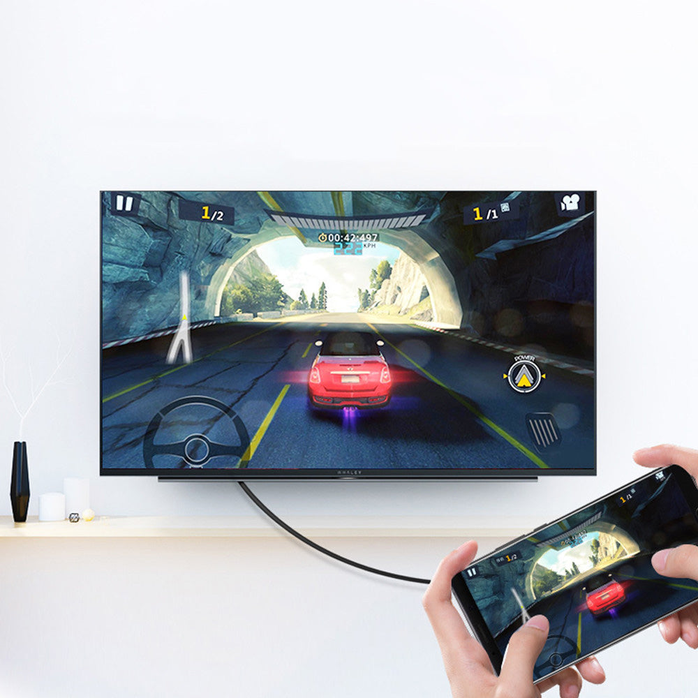 Type-C to HDMI Cable 4K 60Hz USB-C to HDMI Adapter for Phone Laptop to TV Monitor