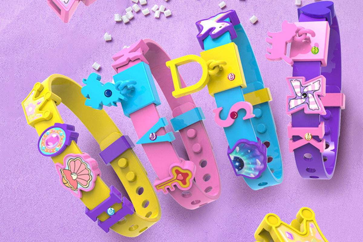 DIY Friendship Bracelet Making Kit With Stickers Wrist Band Craft Kit For Girls