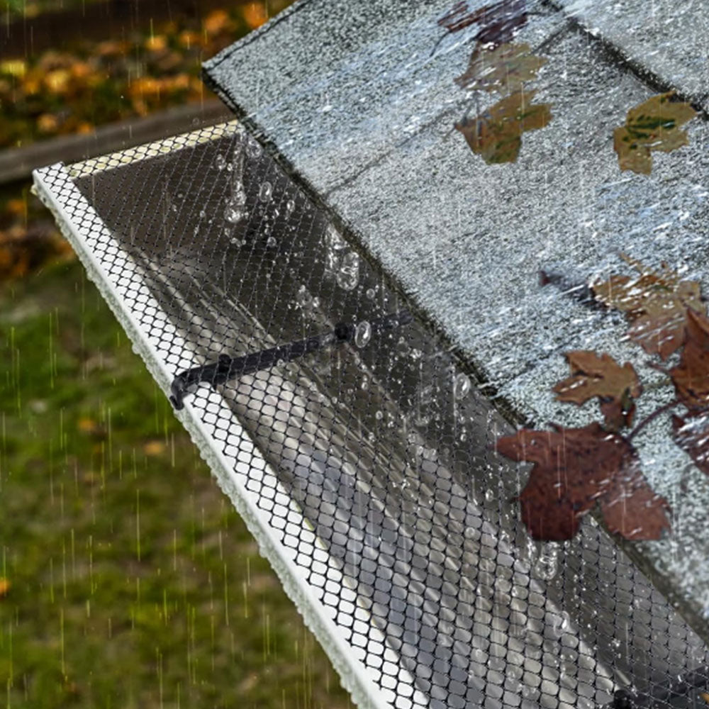 20M Gutter Guard Plastic Mesh Drain Cover Leaf Debris Interceptor