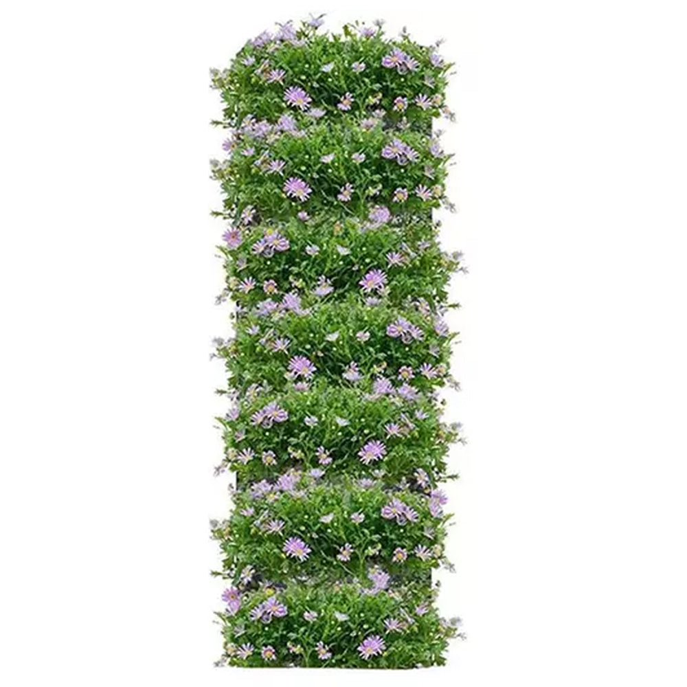 7 Pocket Wall Hanging Planting Bag Vertical Flower Grow Pouch Planter Garden-Black