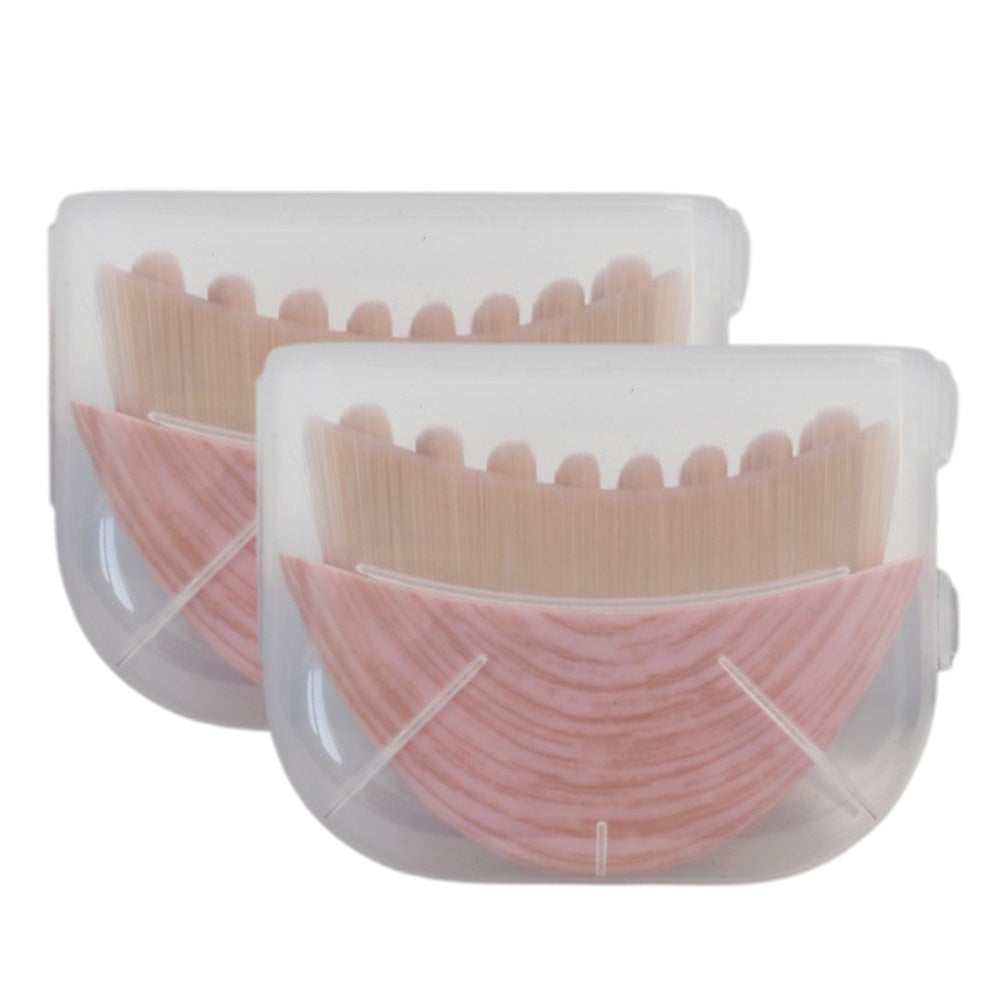 2 Pack Lymphatic Contour Face Brush Set