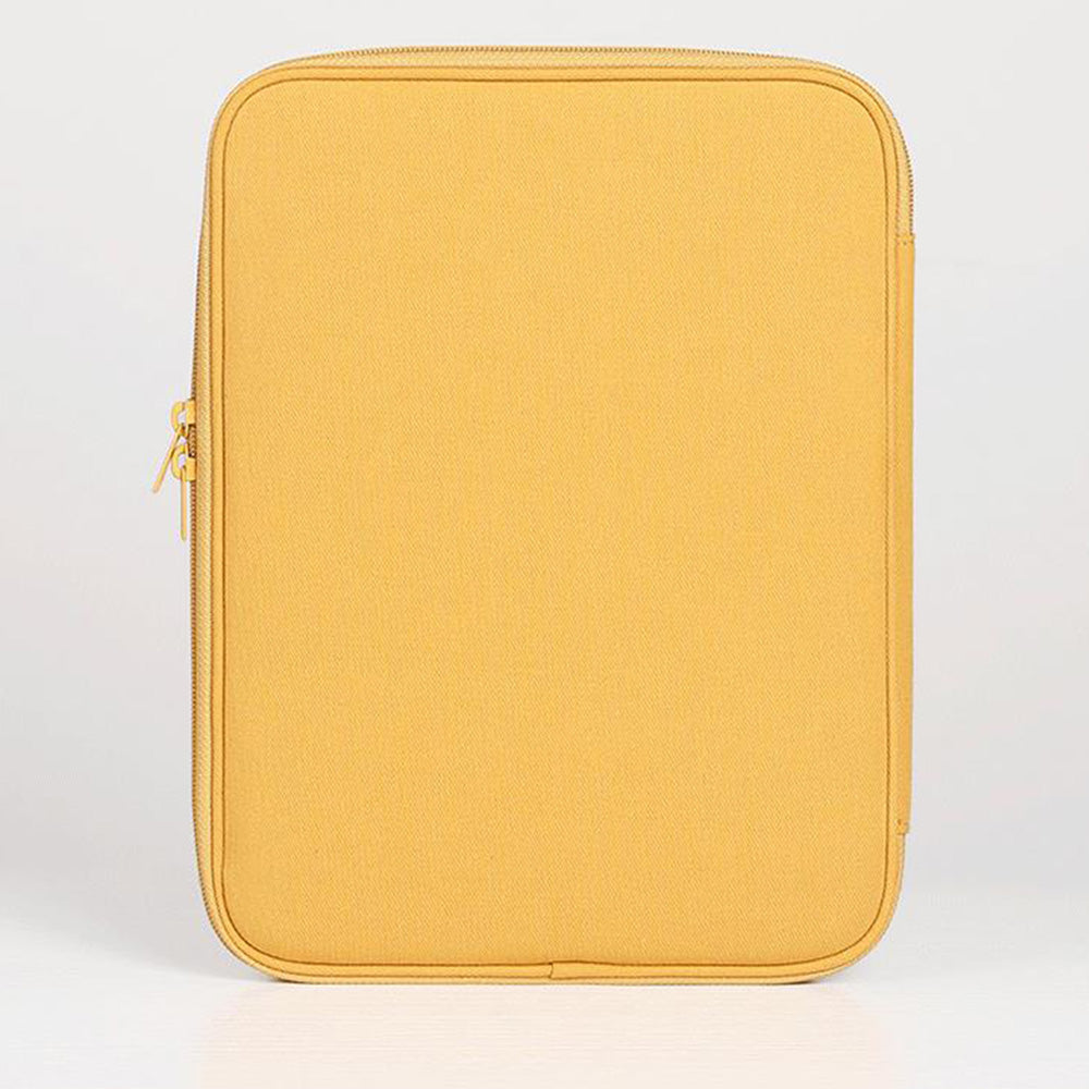 Tablet Sleeve Bag Portable Protective Case for 11 Inch 13 Inch Tablets Pads Yellow