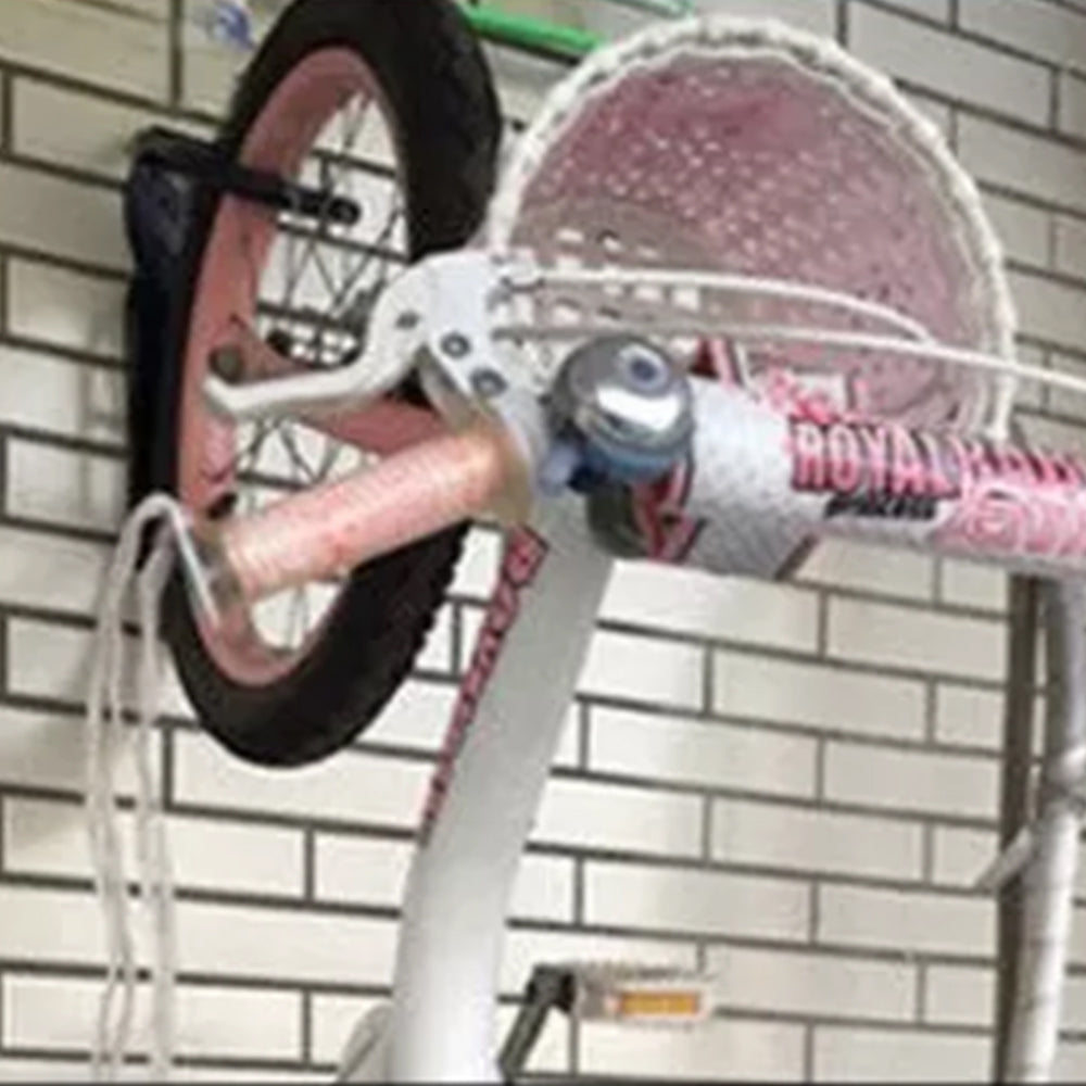 2Pcs Bicycle Wall Rack Mount Adjustable Bike Garage Stand Holder Storage Hanger Hooks