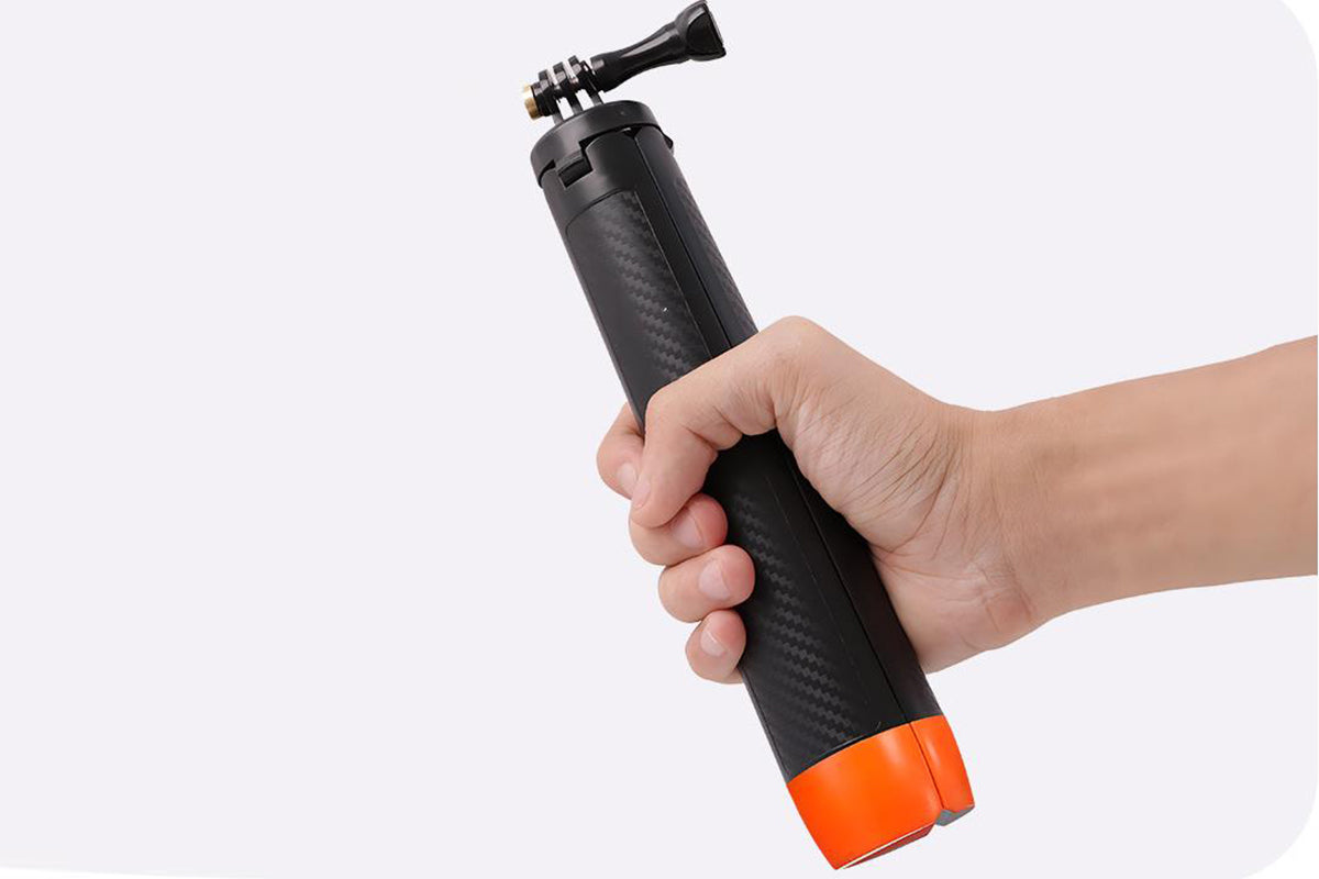 Floating Selfie Stick Tripod for GoPro Hero 13 12 11 10 9 8 7 6 5 4 3 Session Max