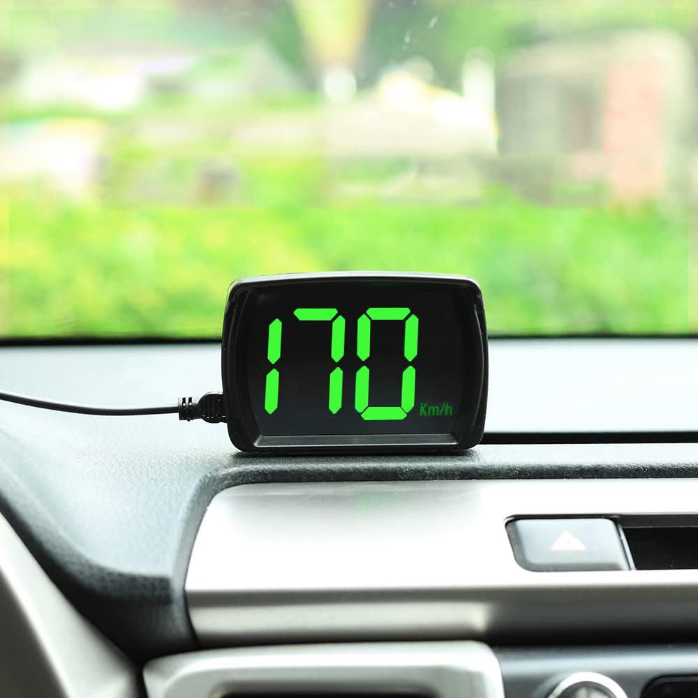 Plug & Play Speedometer HUD Digital Speed Meter for Cars Trucks