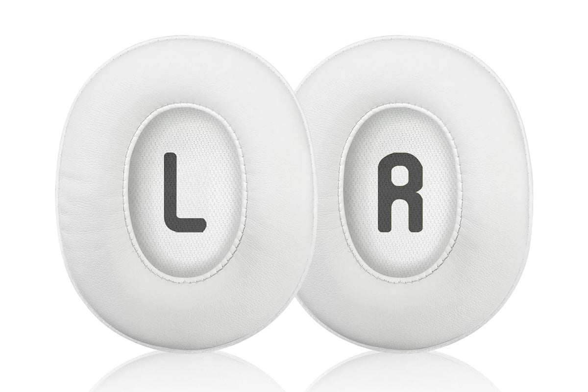 Replacement Ear Pads for JBL Tune 700 T700BT T750 BTNC Wireless Over-Ear Headphones-White