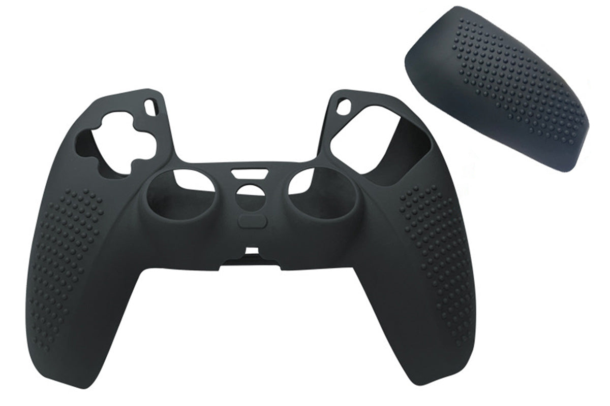 Silicone Skin Case Cover and 10 Grip Caps for Sony PS5 Controller Accessories