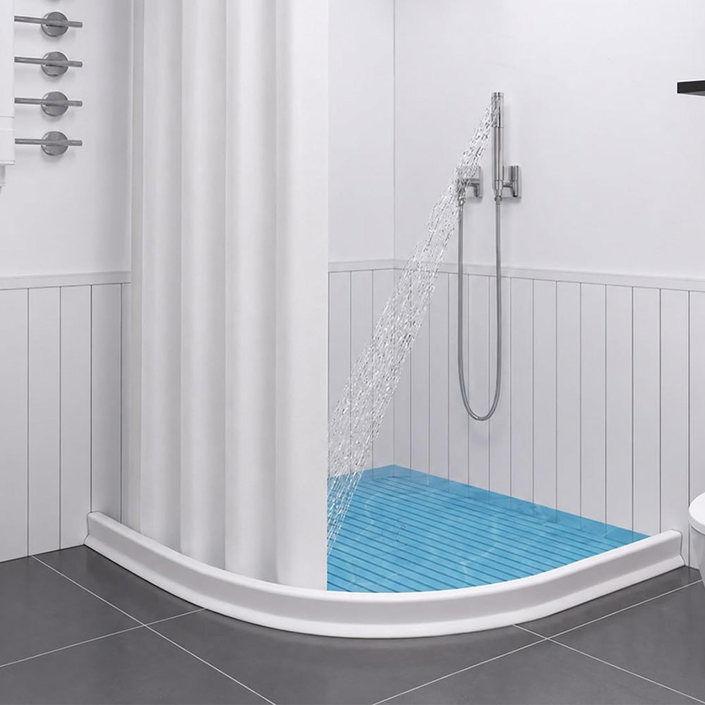 Silicone Suction Cup Shower Water Dam with Suction Cups