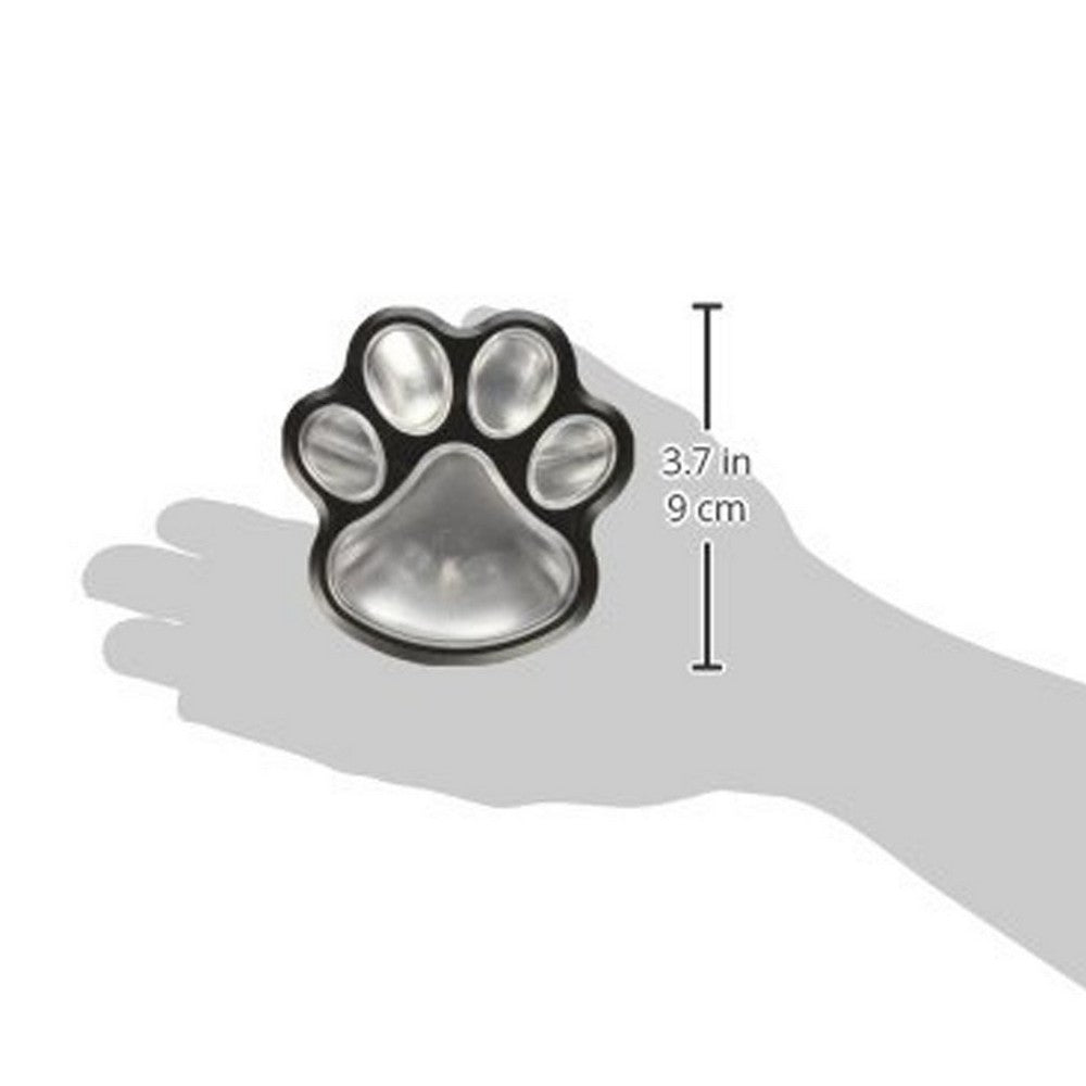 4pcs LED Solar Footprint Lights Paw Print Design Solar Lamps Outdoor Landscape Lighting LED Path Decorative Lights -White