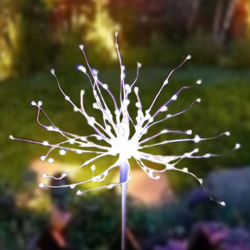 4 X DIY Solar Powered LED Lights Garden Decorative Lamps Home Decor