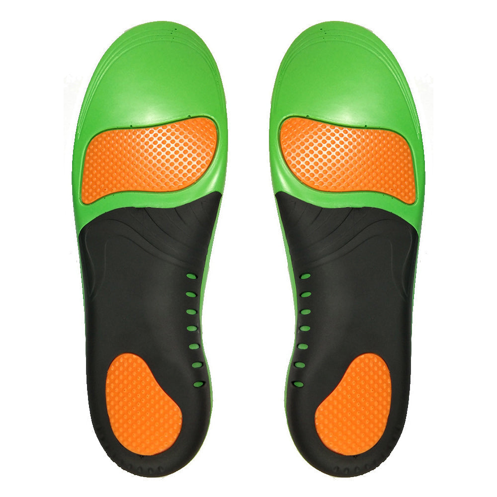 1 Pair of Unisex Flat Feet Arch Support Insoles Orthotic Shoe Insoles Suitable for EUR44-46