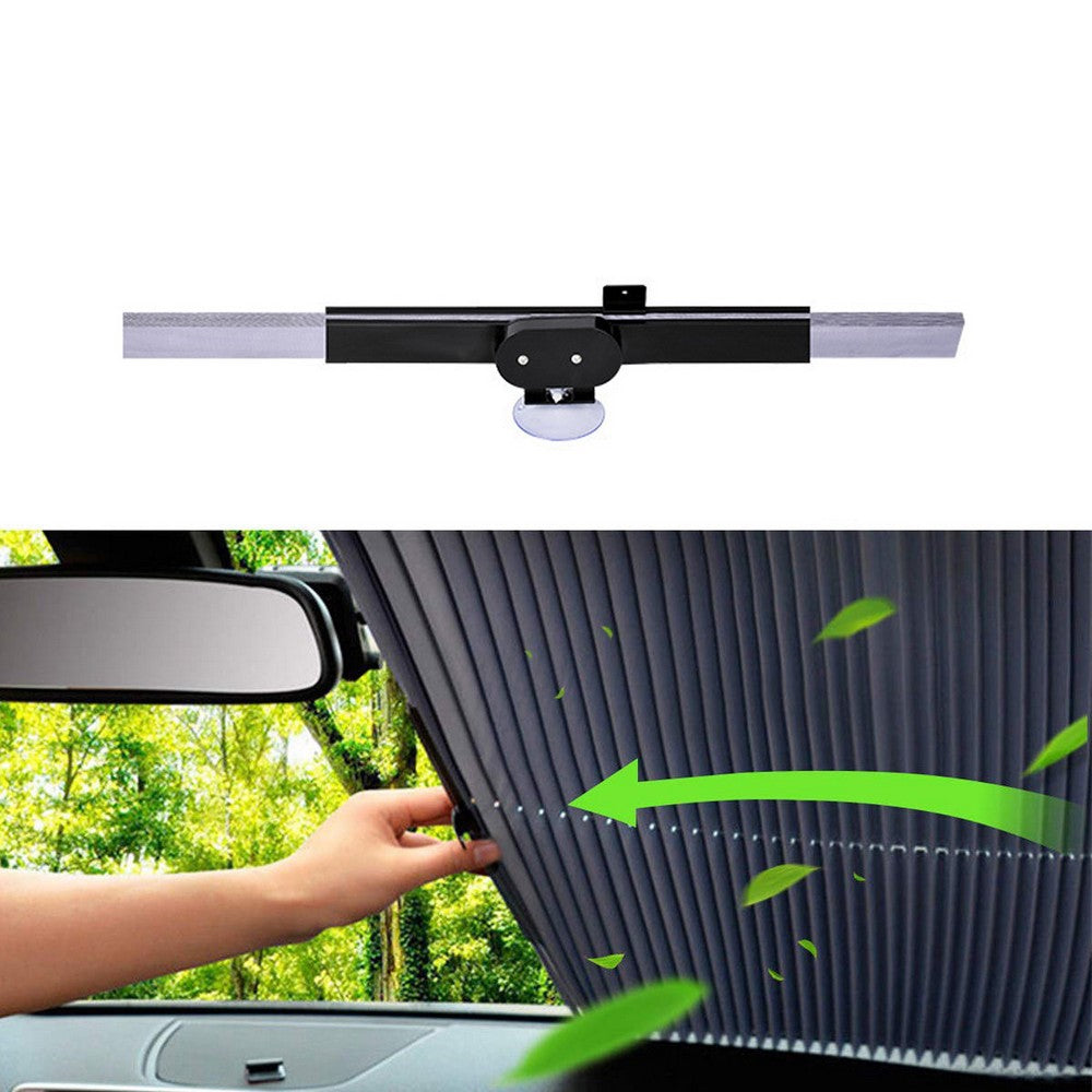 Car Retractable Curtain with UV Protection Windshield Sunshade